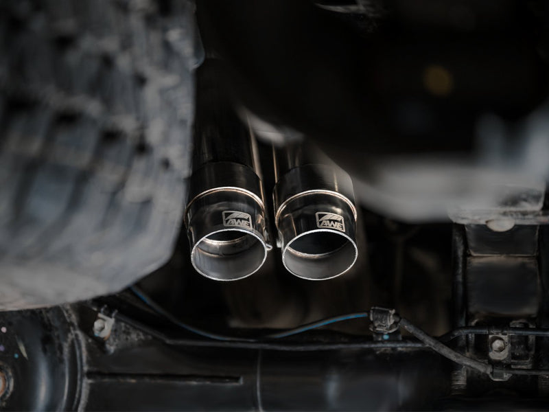 AWE Tuning 2016-2022 Toyota Tacoma 0FG Exhaust with BashGuard - No Tips