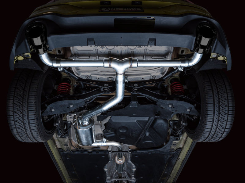AWE Tuning 2022 VW GTI MK8 Touring Edition Exhaust - Diamond Black Tips