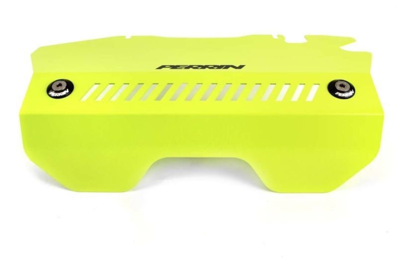 PERRIN 15-21 Subaru WRX Engine Cover Kit (Intercooler & Pulley Covers Incl.) - Neon Yellow