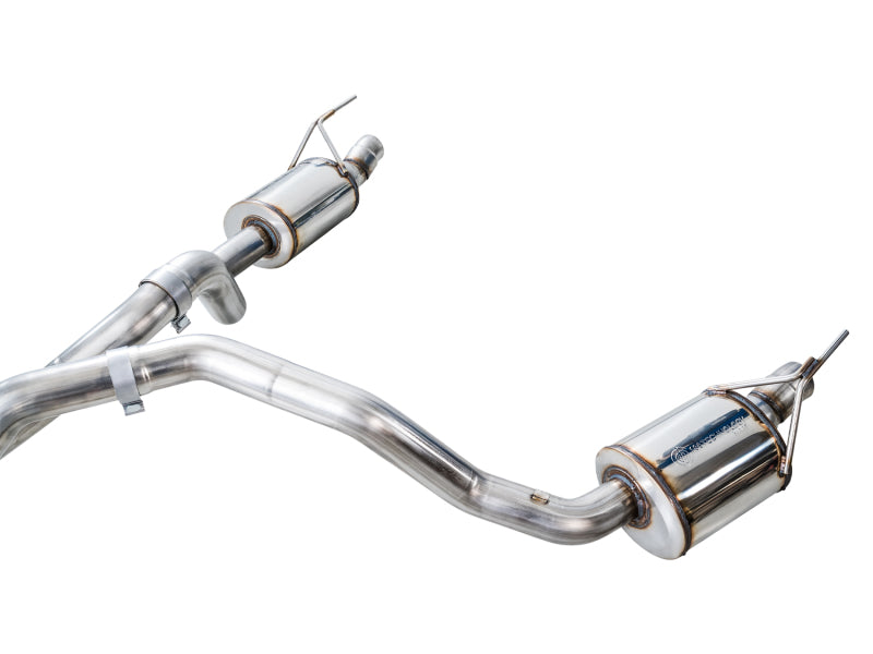 AWE Tuning 2021+ Cadillac Escalade 6.2L ESV 0FG Dual Exit Exhaust System (Reuses OE Tips)