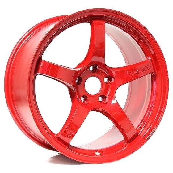 RAYS WHEELS 57CR 18x9.5 5-114.3 +38ET (MILANO RED) (MRP)