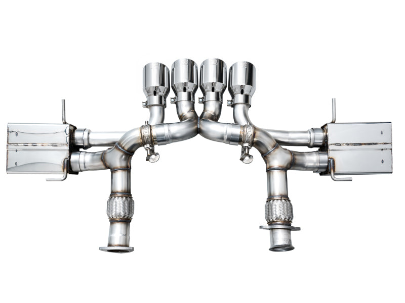 AWE Tuning 23-25 Chevrolet C8 Corvette Z06 5.5L SwitchPath Exhaust System - Chrome Silver Tips