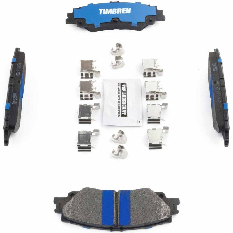 Timbren 24-25 Lexus GX550/Toyota Land Cruiser BES Severe Duty Semi-Metallic Brake Pads - Rear