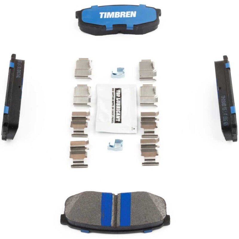 Timbren 08-21 Lexus LX570/Toyota Land Cruiser BES Severe Duty Semi-Metallic Brake Pads - Rear