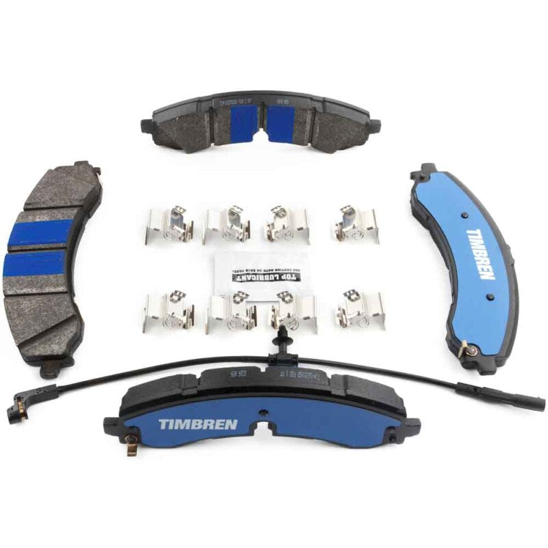 Timbren 20-26 Chevy Silverado 2500/3500 HD BES Severe Duty Semi-Metallic Brake Pads - Front & Rear