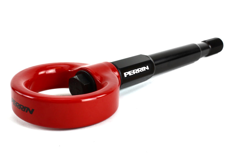 PERRIN 22-26 Subaru WRX / 18-23 Crosstrek Tow Hook Kit (Rear) - Red