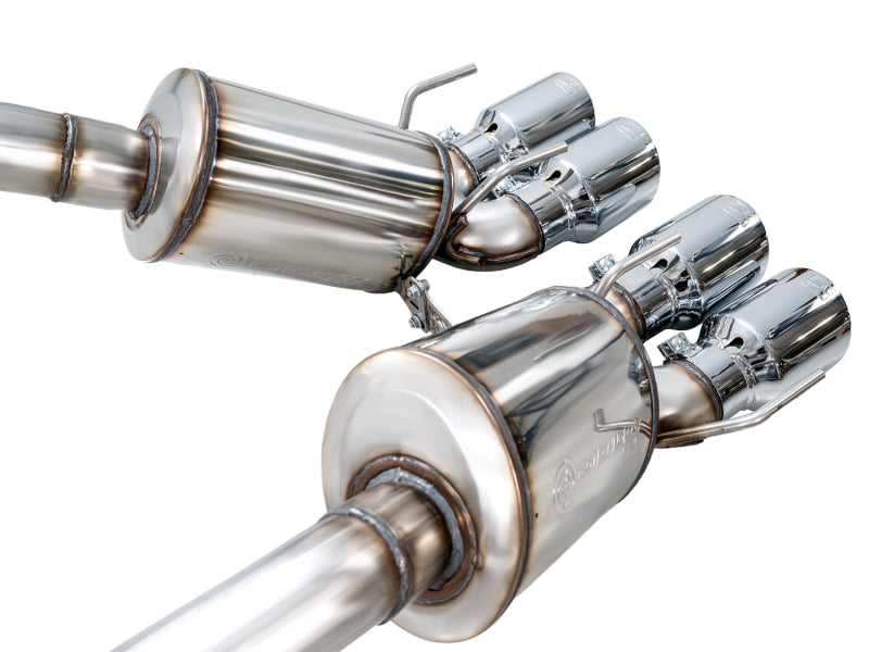 AWE Tuning 05-07 C6 Chevrolet Corvette 6.0L Touring Edition Axle-Back Exhaust w/ Chrome Silver Tips