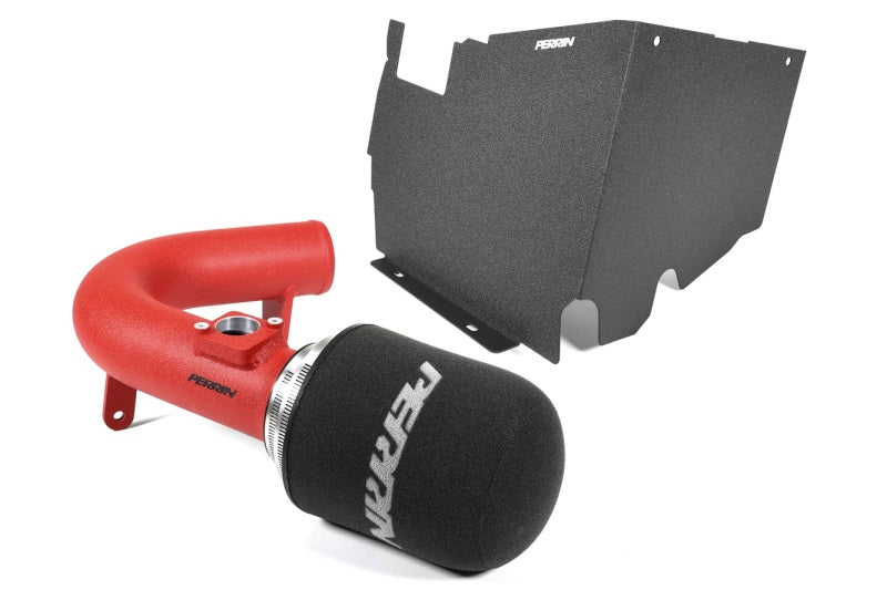 PERRIN 22-26 Subaru WRX Cold Air Intake w/Heatshield - Red