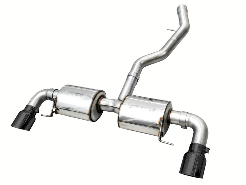 AWE 19-23 BMW 330i / 21-23 BMW 430i Base G2X Touring (Excl. Conv) Axle-Back Exhaust - Diamond Black
