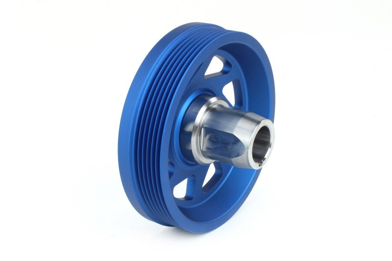 PERRIN 19-21 Subaru WRX / 16-18 Forester / 15-19 Legacy Lightweight Crank Pulley - Blue