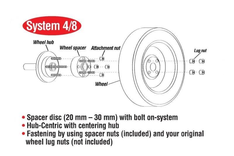 Eibach Pro-Spacer 03-08 Nissan 350Z 10mm Thickness