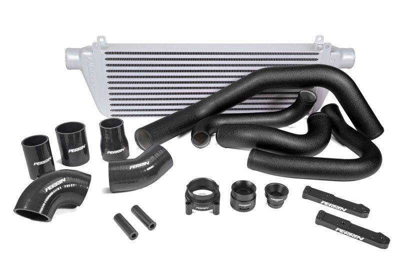 PERRIN 22-26 Subaru WRX Front Mount Intercooler Kit (Black Tubes & Silver Core)