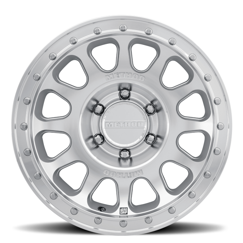 Method MR709 HD Bead Grip 17x 8.5in / ET0 / 5x5 BP / 71.5mm Bore - Machined Wheel