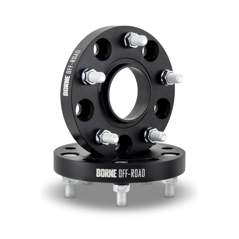 Mishimoto Wheel Spacers - 5x139.7 - 77.8CB - 25 - 9/16 - Black
