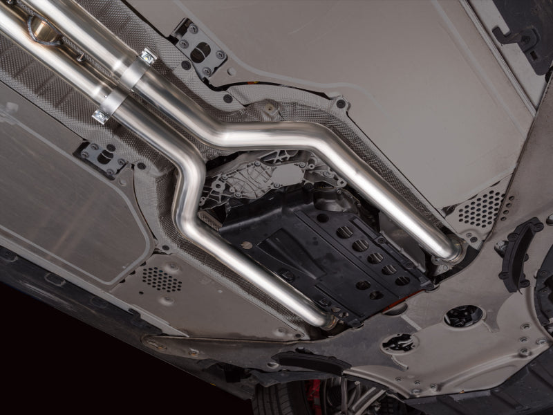 AWE Tuning BMW G90/G99 M5 Track Edition Cat-Back Exhaust - Diamond Black Tips