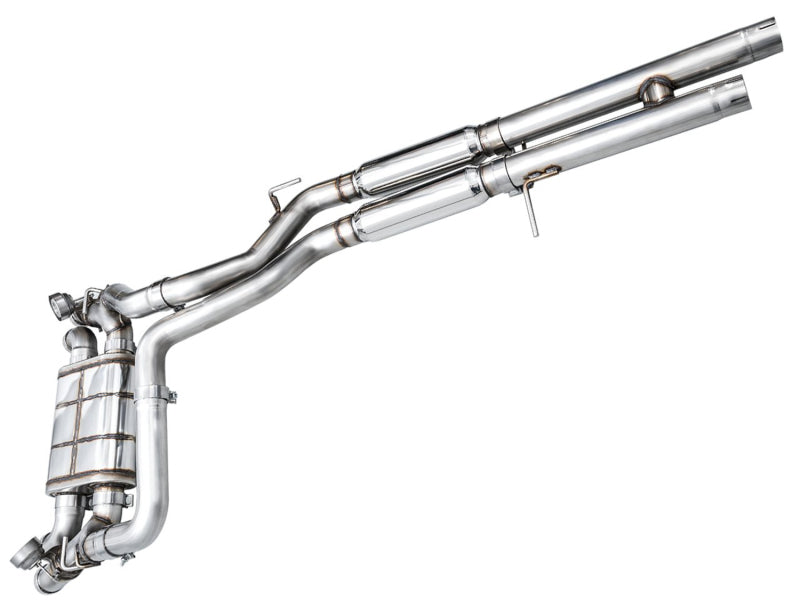 AWE Tuning 21+ Wrangler 392 Switchpath Cat-Back Exhaust- Quad BashGuards
