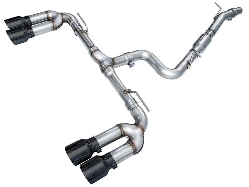 AWE Tuning 22-24 Audi 8Y S3 Track Edition Exhaust - Diamond Black Tips