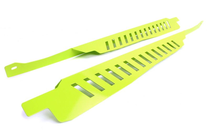 PERRIN 08-14 Subaru WRX/STI / 08-11 Impreza Fender Shroud Set - Neon Yellow
