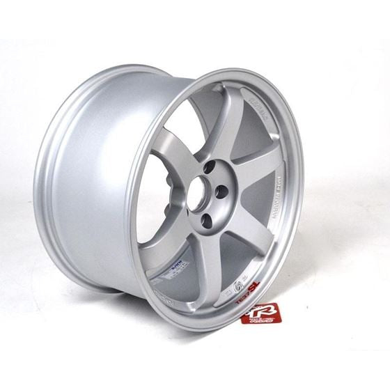 VOLK RACING TE37SL 18x11.0 5-120 +34ET (DIAMOND SILVER)