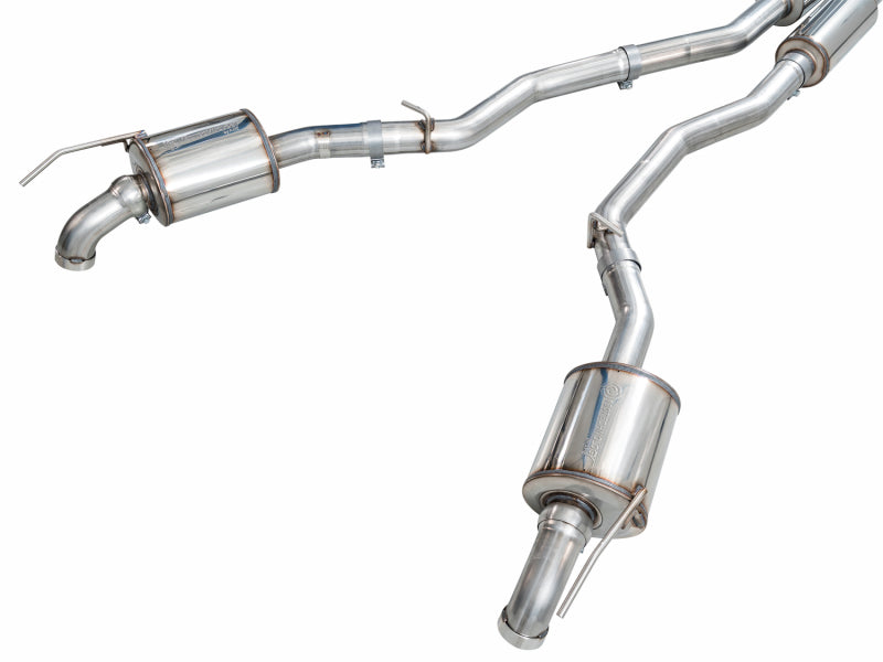 AWE Tuning 2021+ Ford Explorer Tremor 3.0TT 0FG Dual Rear Exit Exhaust w/ Bash Guard