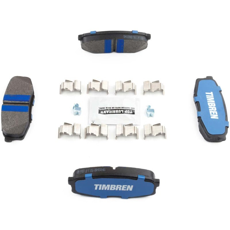 Timbren 08-21 Lexus LX570/Toyota Land Cruiser BES Severe Duty Semi-Metallic Brake Pads - Rear