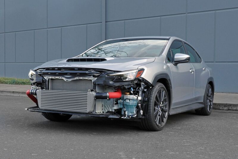 PERRIN 02-26 Subaru WRX/STI Standard Size Front Mount Intercooler Core - Silver