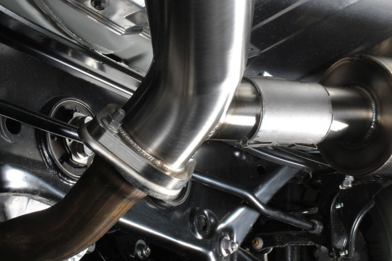 PERRIN 22-26 Subaru BRZ / Toyota GR86 Axle Back Exhaust SS (Single Side Exit w/Helmholtz Chamber)