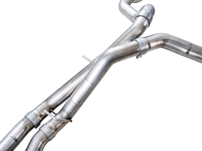 AWE Tuning 2021+ Cadillac Escalade 6.2L ESV 0FG Dual Exit Exhaust System (Reuses OE Tips)