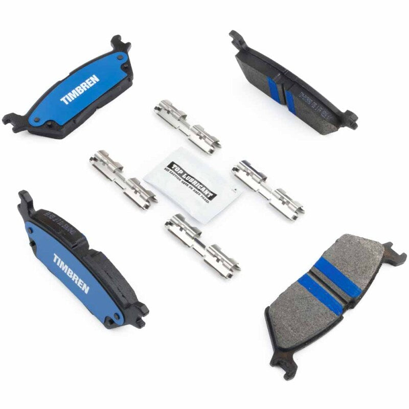 Timbren 15-20 Ford F-150/Lobo BES Severe Duty Semi-Metallic Brake Pads - Rear