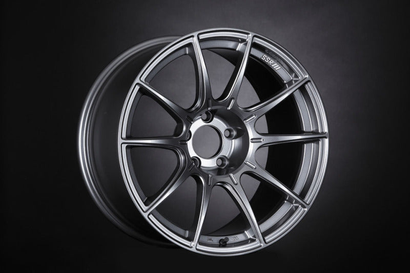 SSR GTX01 18x9.5 5x114.3 22mm Offset Dark Silver Wheel Evo 8 9 X / G35 / 350z / 370z
