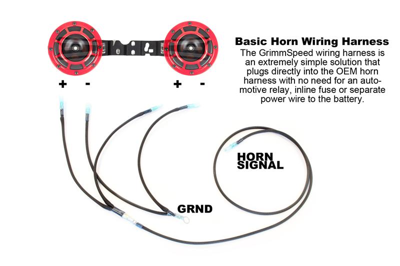 GrimmSpeed 02+ WRX/STi BroTie Hella Horn Mounting Bracket