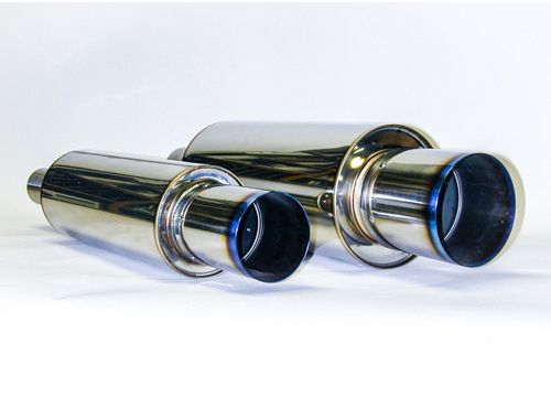HKS UNIVERSAL MUFFLER 170H_M TITAN-TP 6 PCS