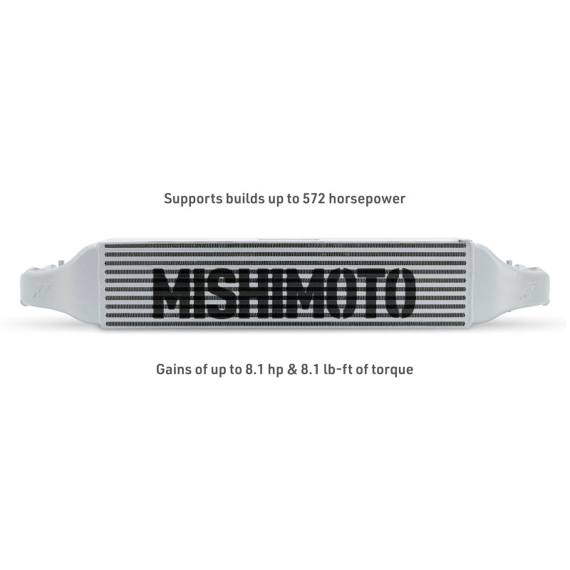 Mishimoto 2022+ Honda Civic 1.5T Intercooler Kit - Silver Intercooler - Black Pipes