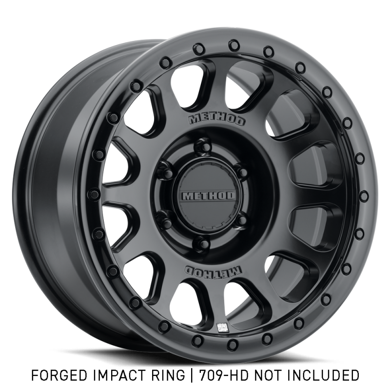 Method Beadlock Ring - 20in Forged - Style 1 - Gloss Black