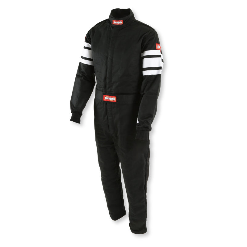 RaceQuip Black SFI-5 Suit - Large