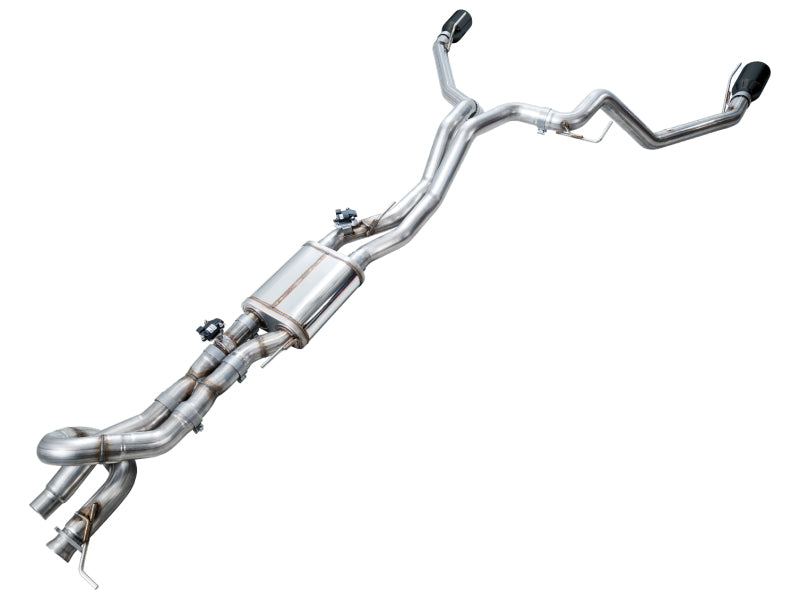 AWE 2024+ Ford Ranger Raptor 3.0L Switchpath Cat-Back Exhaust - Diamond Black Tips
