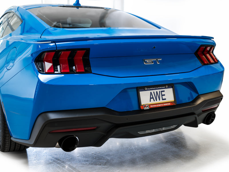 AWE Tuning 2024 Ford Mustang GT Fastback S650 RWD Touring Catback Exhaust w/ Dual Diamond Black Tips