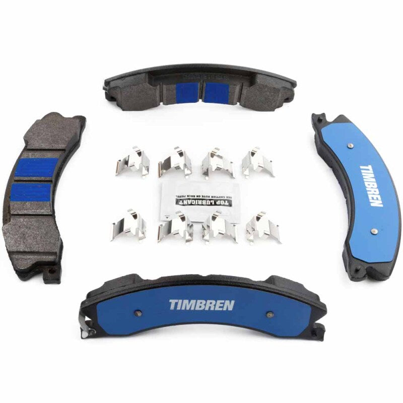Timbren 15-19 Chevy Silverado 2500/3500 HD BES Severe Duty Semi-Metallic Brake Pads - Front & Rear