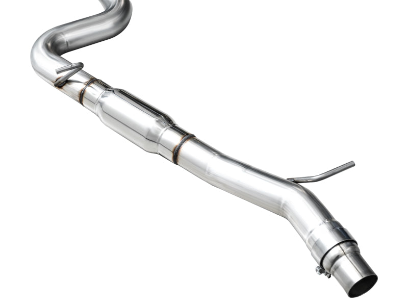 AWE Tuning MK8 Volkswagen Golf R 3in Touring Edition Quad Exhaust - Diamond Black Tips