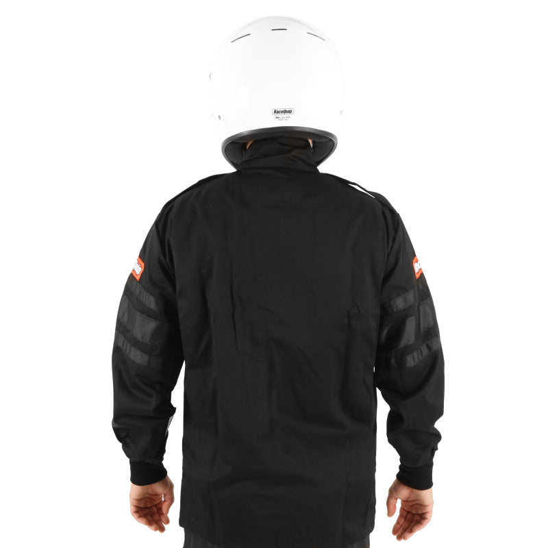 RaceQuip Black SFI-1 1-L Jacket - 2XL