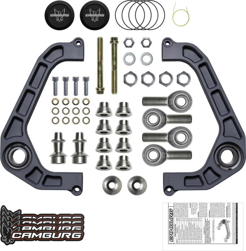 Camburg Ford F-150 2WD/4WD 21-23 KINETIK V2 Performance Billet Uniball Upper Arms