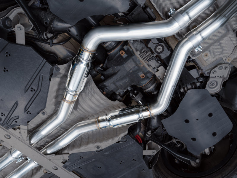AWE Tuning 22-26 BMW M240i (G42) Track Edition Exhaust - Chrome Silver Tips