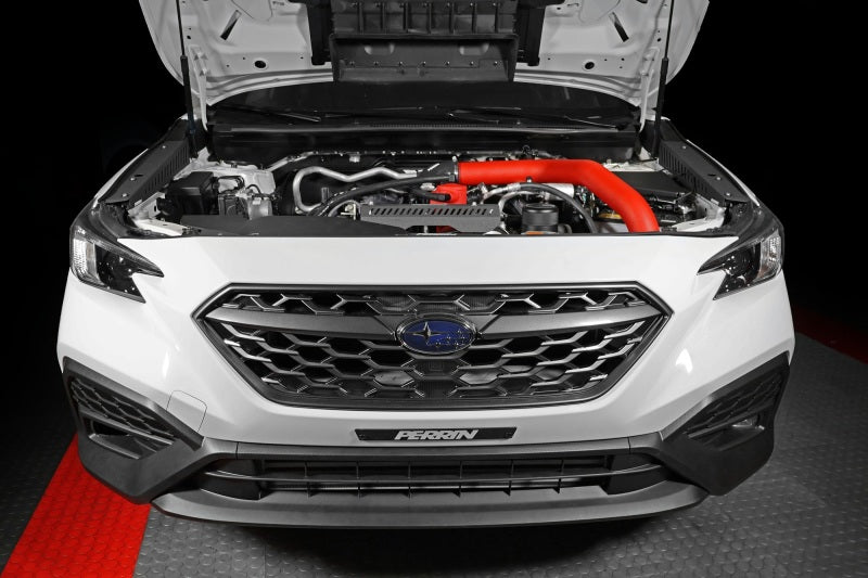 PERRIN 22-26 Subaru WRX Front Mount Intercooler Kit (Red Tubes & Black Core)