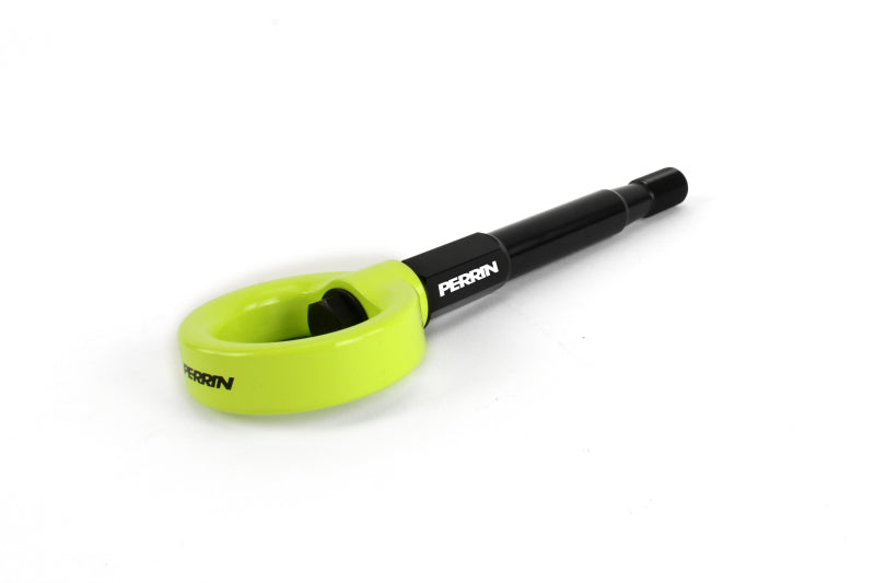 PERRIN 22-26 Subaru WRX / 18-23 Crosstrek Tow Hook Kit (Rear) - Neon Yellow