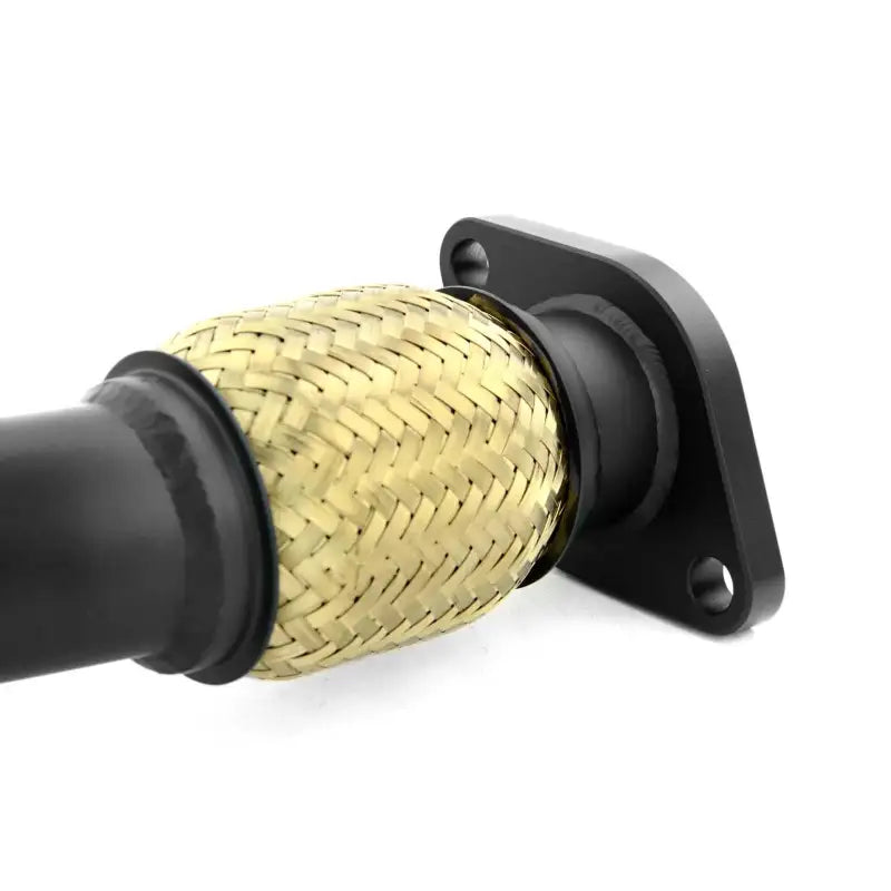 GrimmSpeed 04-21 Subaru STI EJ25 2 Bolt Up-Pipe - Black Ceramic Coated