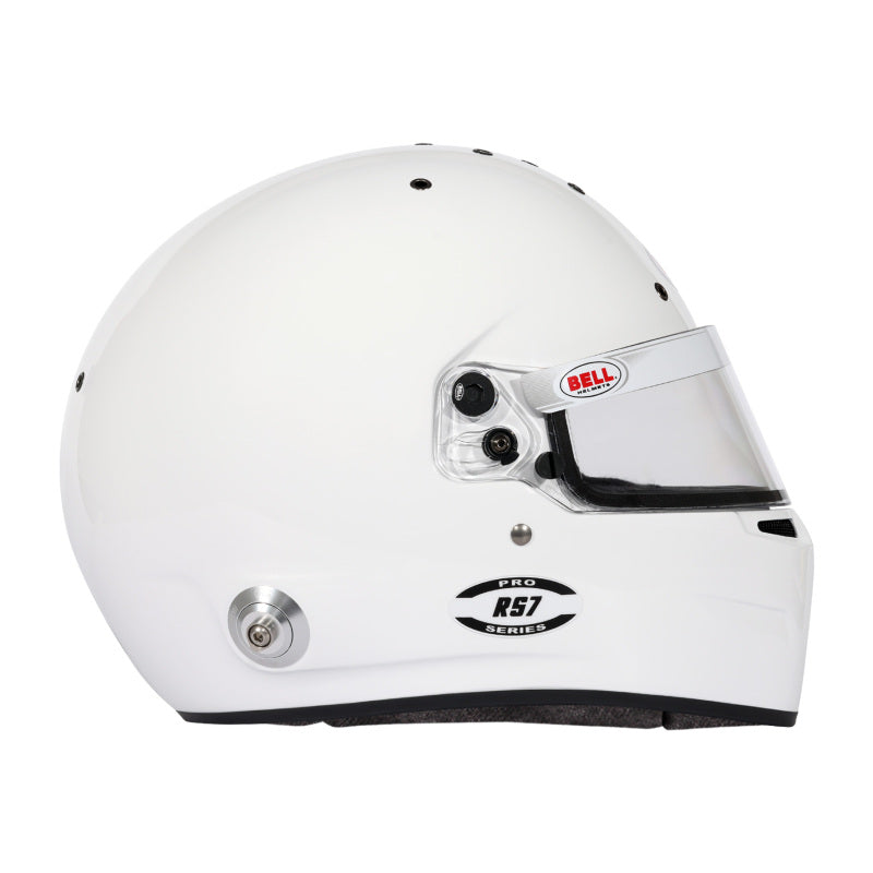 Bell Helmet Rs7 White (Hans) 59(7 3/8) Fia8859-2024/Sa2025