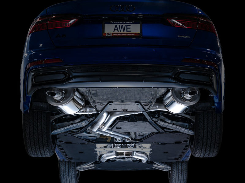 AWE Tuning Audi 2019-2023 C8 A6/A7 3.0T Touring Edition Cat-Back Exhaust- Turn Downs