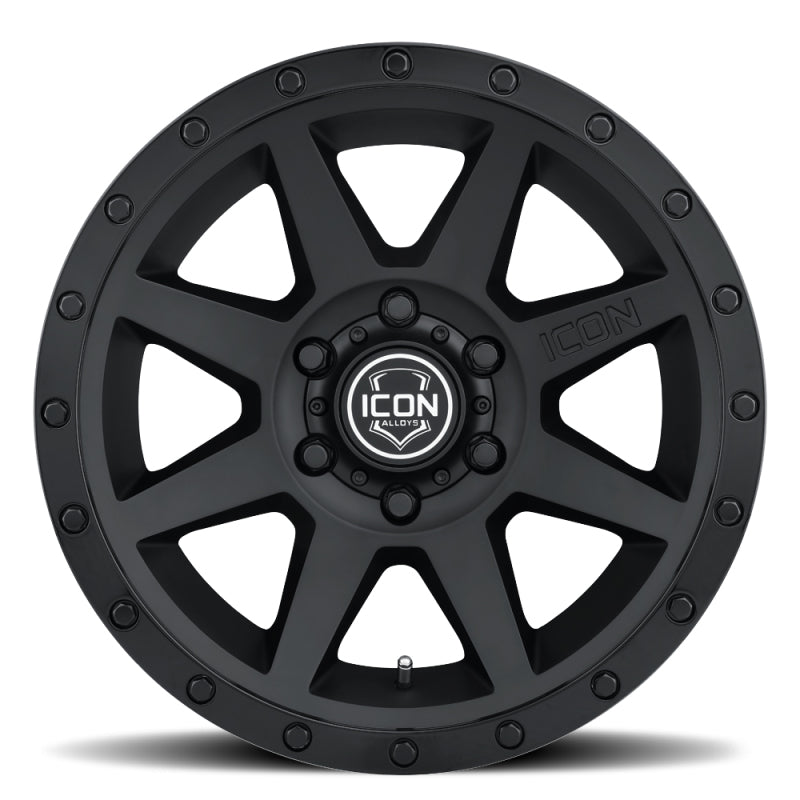 ICON Rebound 20x9 6x5.5 0mm Offset 5in BS 106.1mm Bore Double Black Wheel