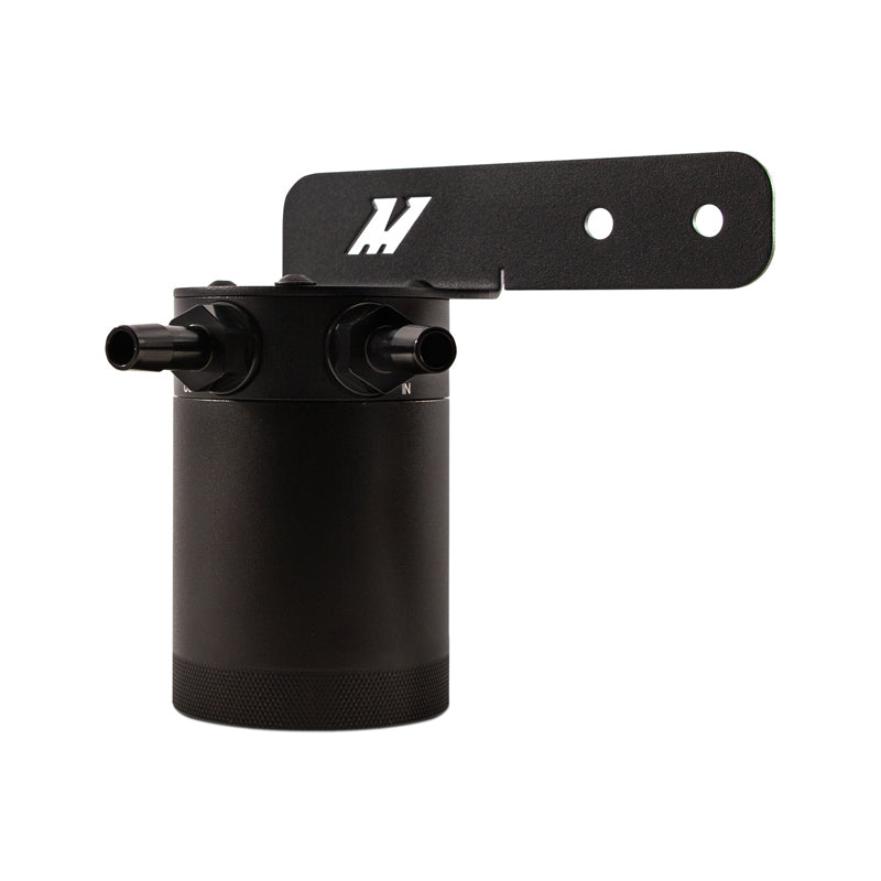 Mishimoto 2016+ Honda Civic 1.5L Turbo Baffled Oil Catch Can Kit - Black (PCV Side)