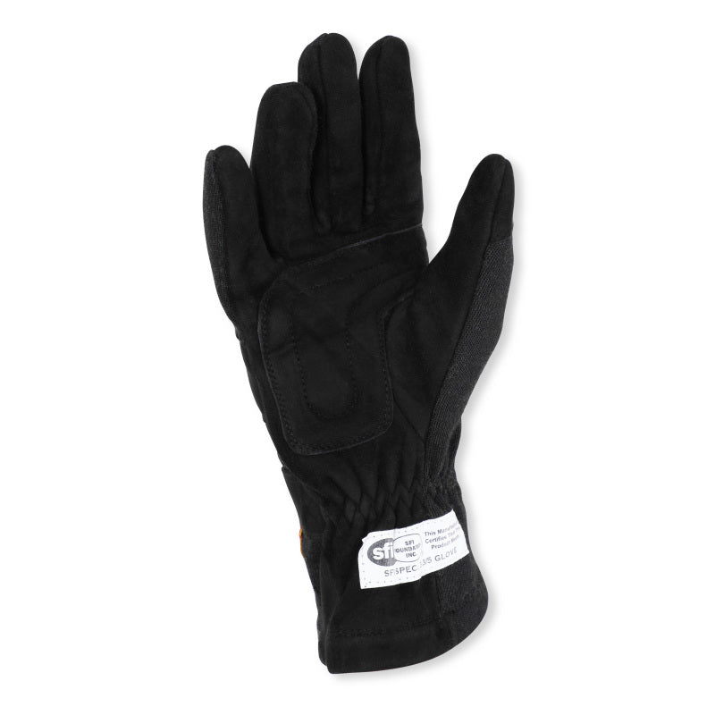RaceQuip Black 2-Layer SFI-5 Glove - Small